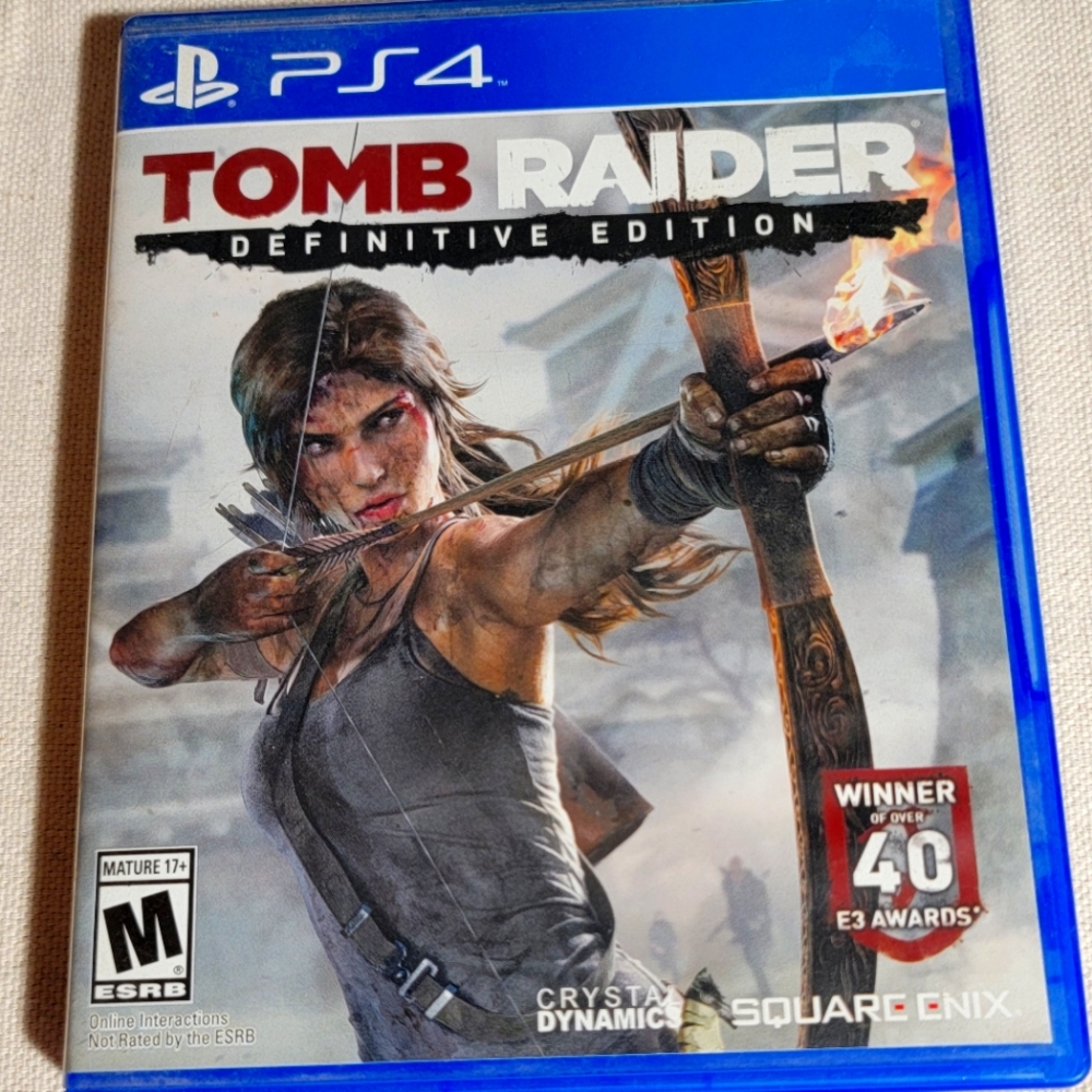 💥 SOLD 💥 🎮  PS4 Tomb Raider Definitive Edition